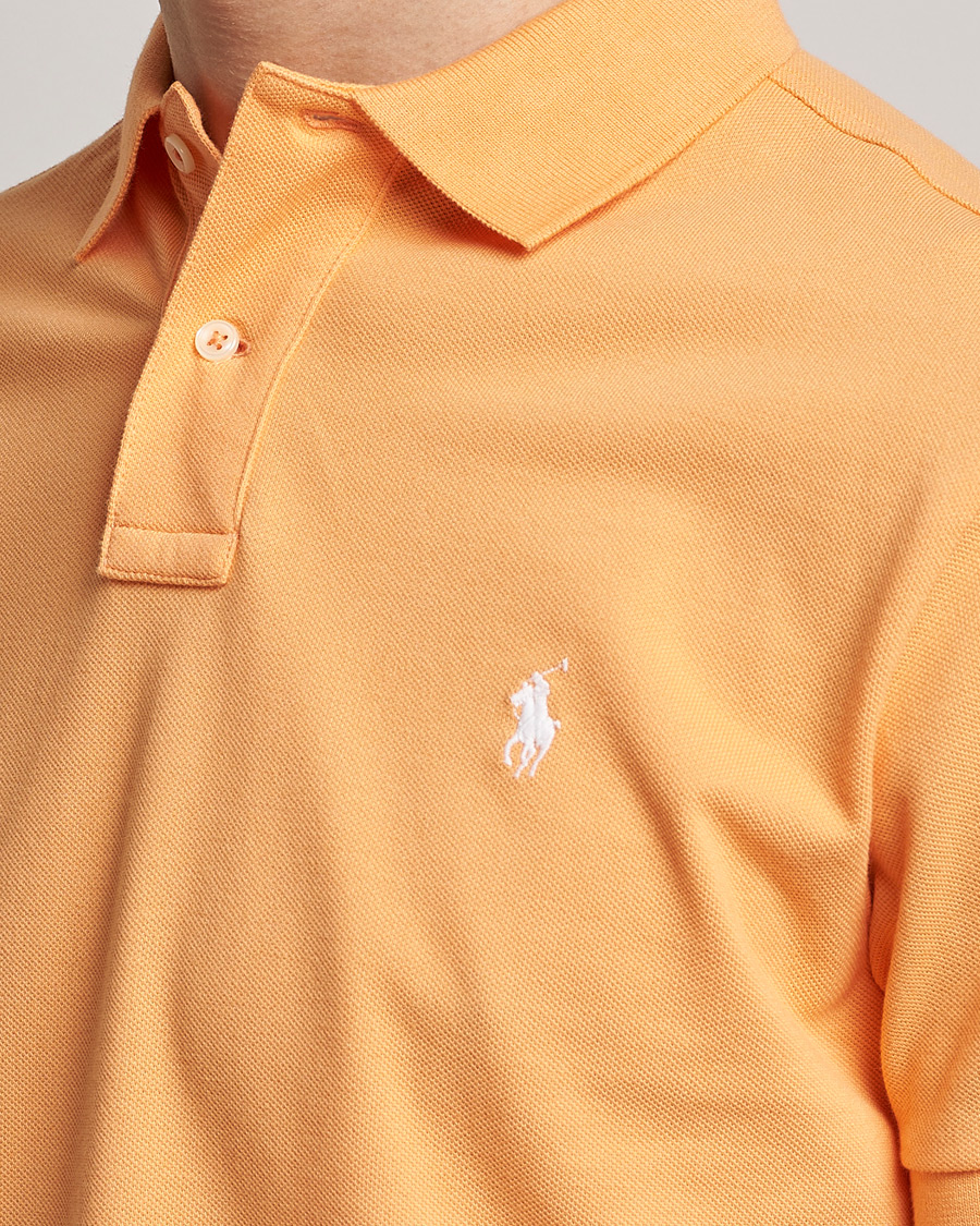 Herr | Pikéer | Polo Ralph Lauren | Custom Slim Fit Polo Key West Orange