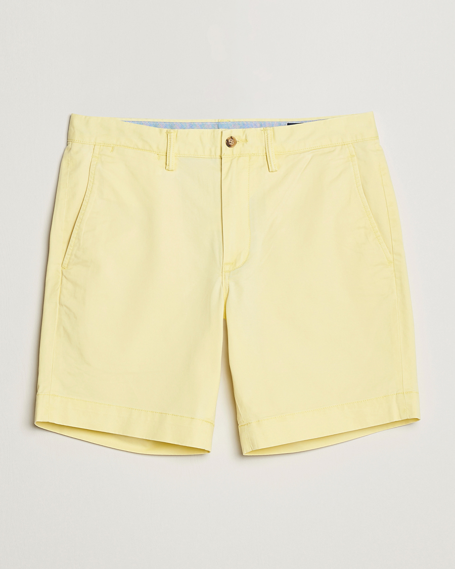 Herr | Shorts | Polo Ralph Lauren | Tailored Slim Fit Shorts Bristol Yellow