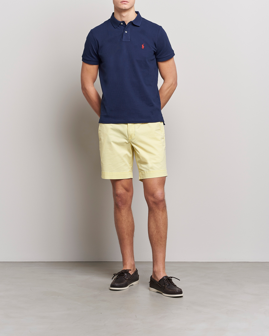 Herr | Shorts | Polo Ralph Lauren | Tailored Slim Fit Shorts Bristol Yellow