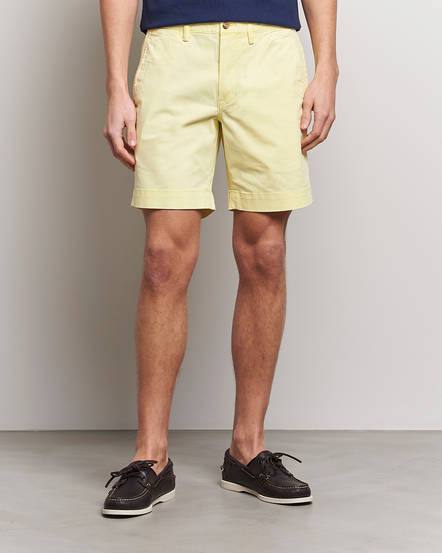 Herr | Shorts | Polo Ralph Lauren | Tailored Slim Fit Shorts Bristol Yellow