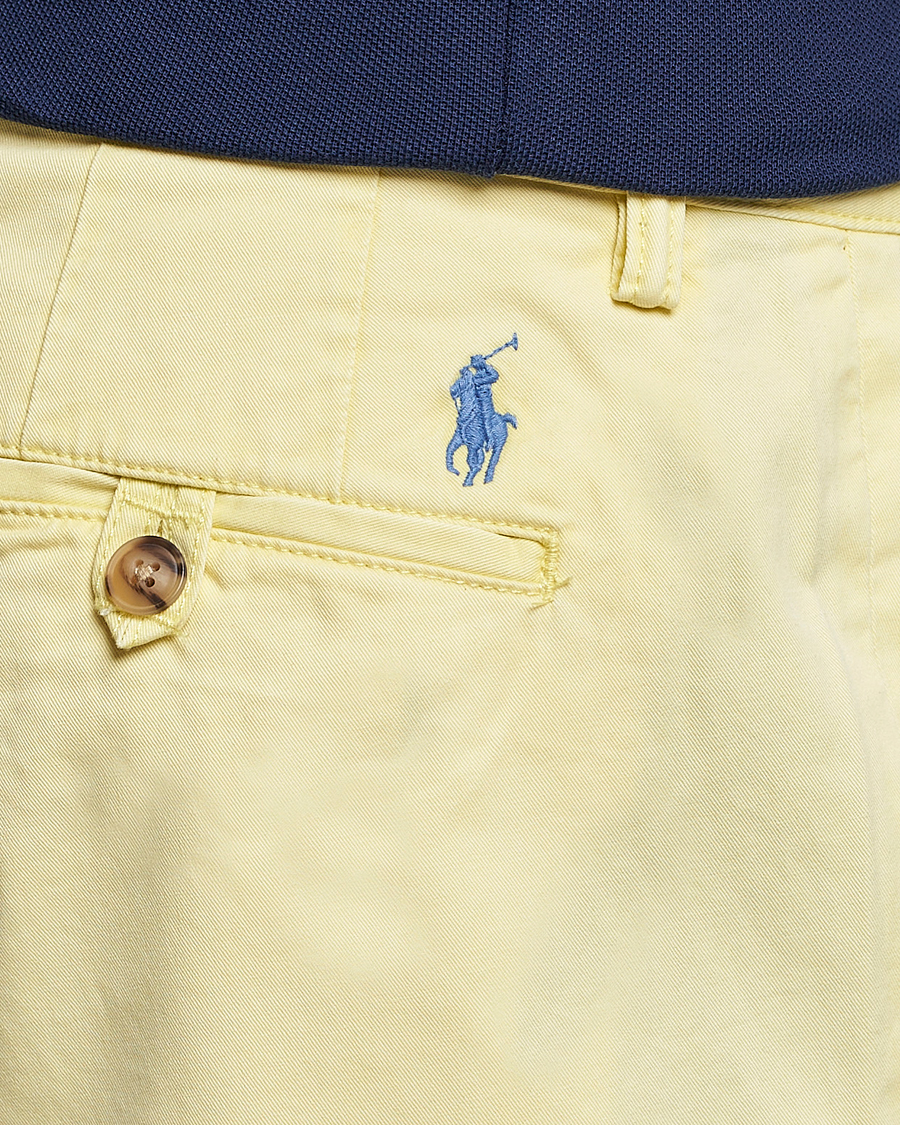 Herr | Shorts | Polo Ralph Lauren | Tailored Slim Fit Shorts Bristol Yellow
