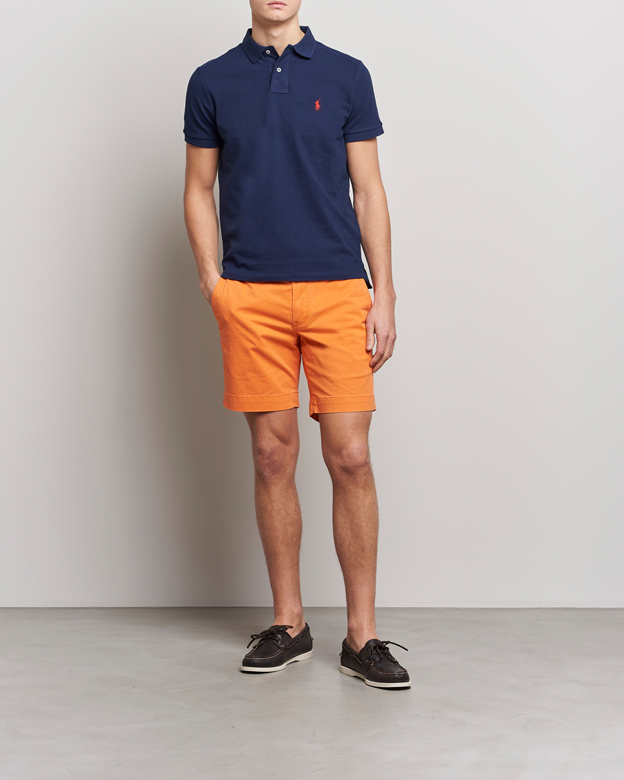 Herr | Shorts | Polo Ralph Lauren | Tailored Slim Fit Shorts Optic Orange