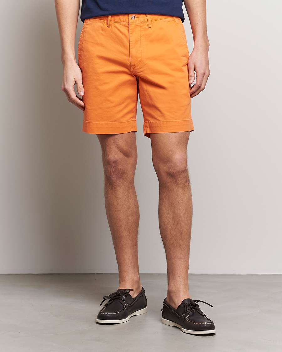Herr | Shorts | Polo Ralph Lauren | Tailored Slim Fit Shorts Optic Orange