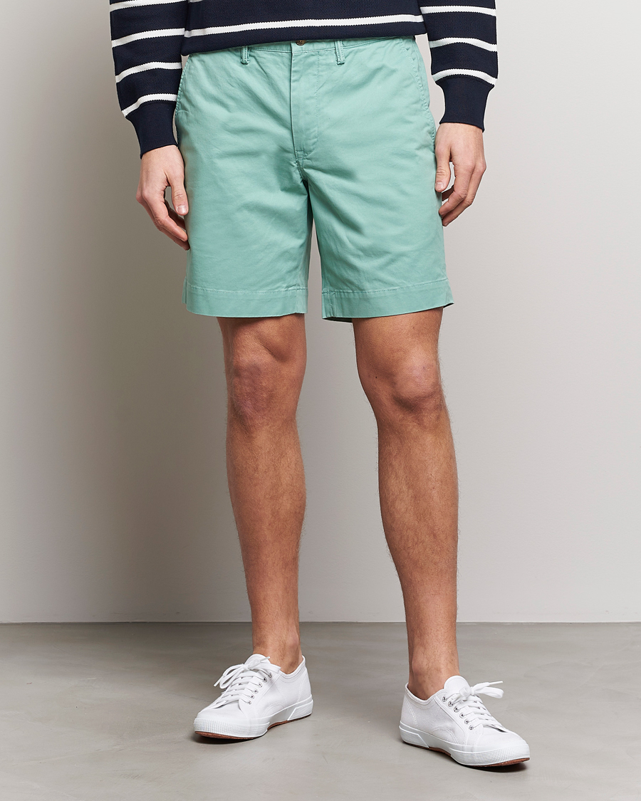 Herr | Shorts | Polo Ralph Lauren | Tailored Slim Fit Shorts Faded Mint