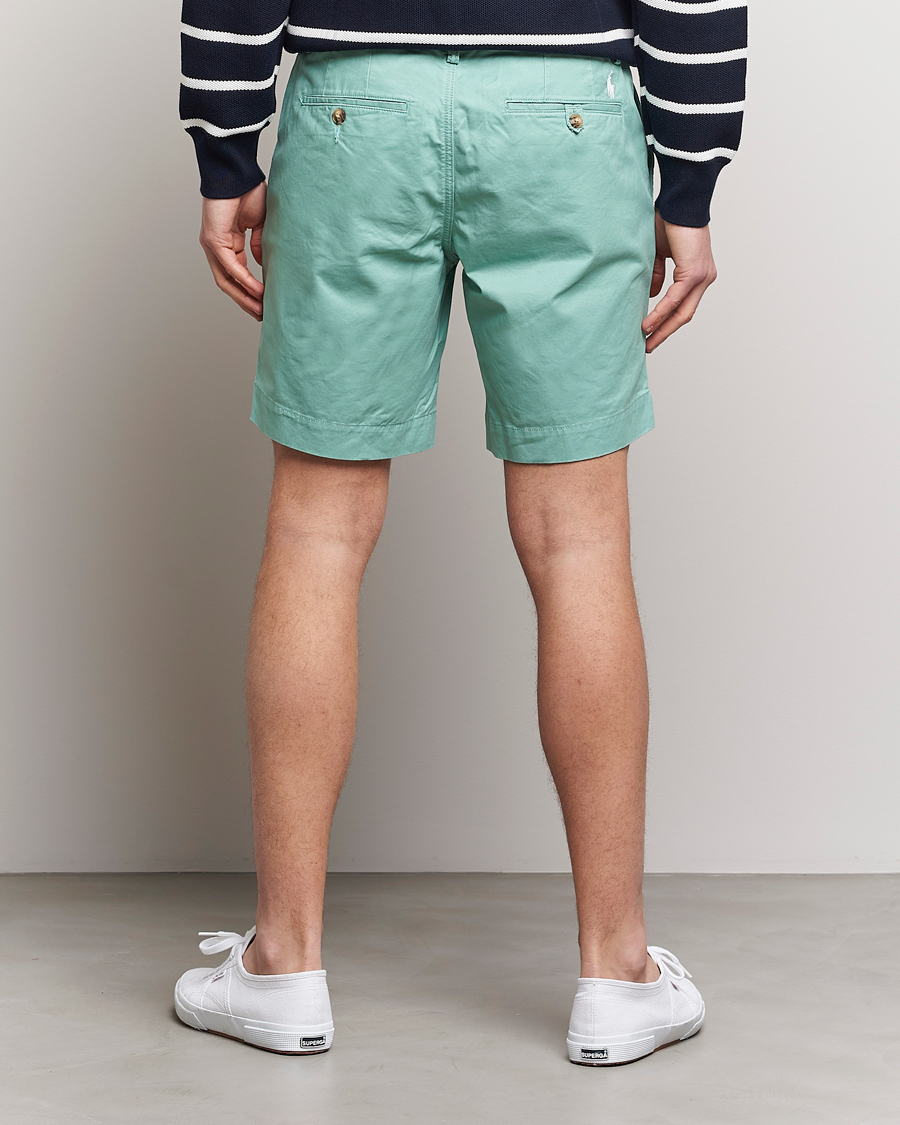 Herr | Shorts | Polo Ralph Lauren | Tailored Slim Fit Shorts Faded Mint
