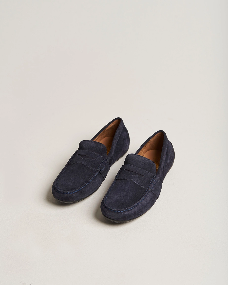 Herr | Mockaskor | Polo Ralph Lauren | Reynold Suede Driving Loafer Hunter Navy