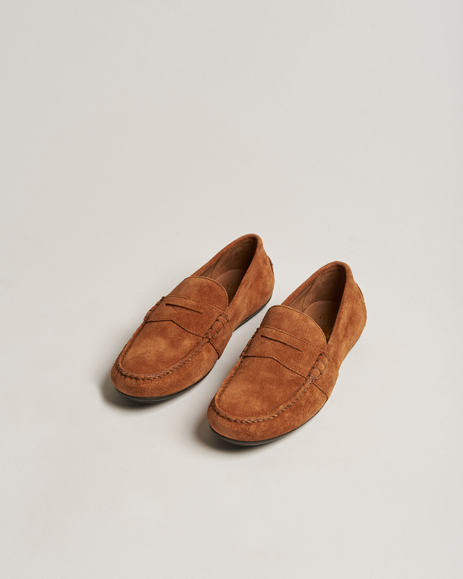 Herre | Bilsko | Polo Ralph Lauren | Reynold Suede Driving Loafer Teak