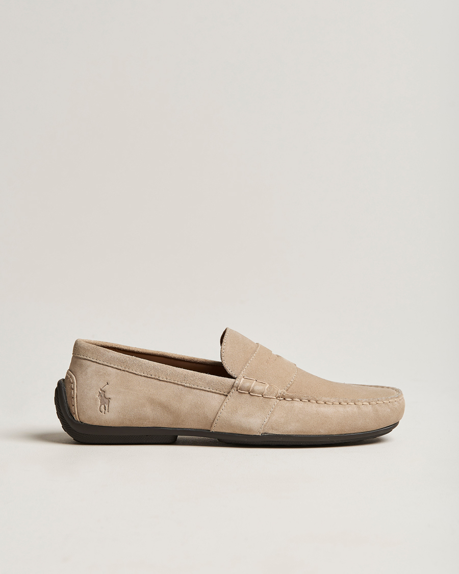 Herr | Loafers | Polo Ralph Lauren | Reynold Suede Driving Loafer Milkshake