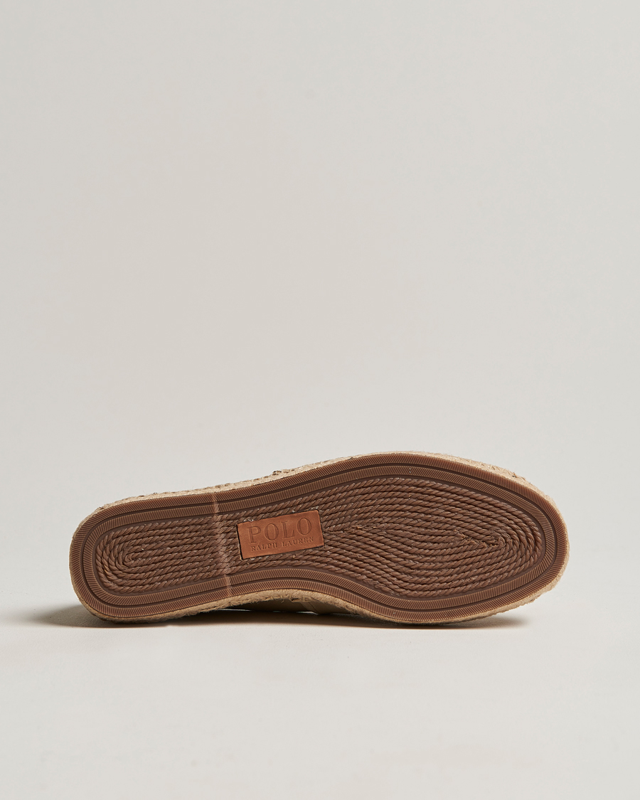 Herr | Polo Ralph Lauren Cevio Suede Espandrilles Bone | Polo Ralph Lauren | Cevio Suede Espandrilles Bone