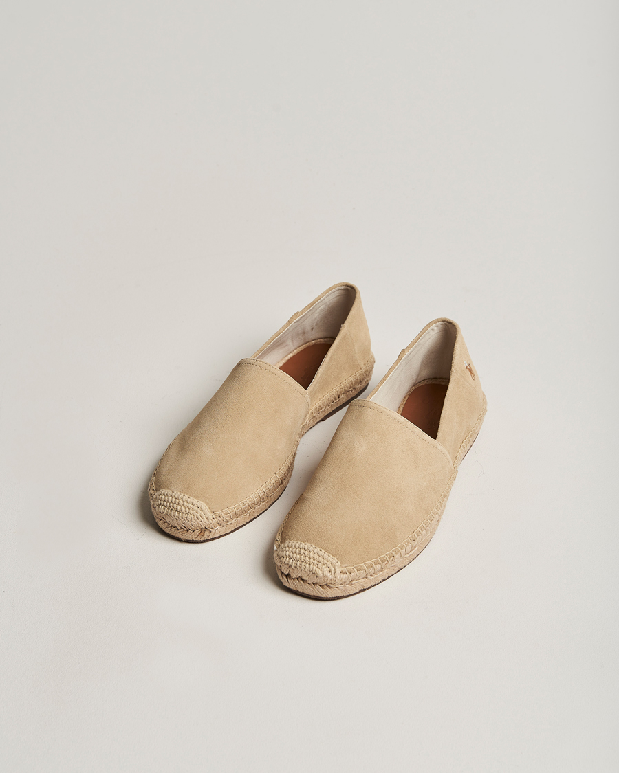 Herr | Espadriller | Polo Ralph Lauren | Cevio Suede Espandrilles Bone