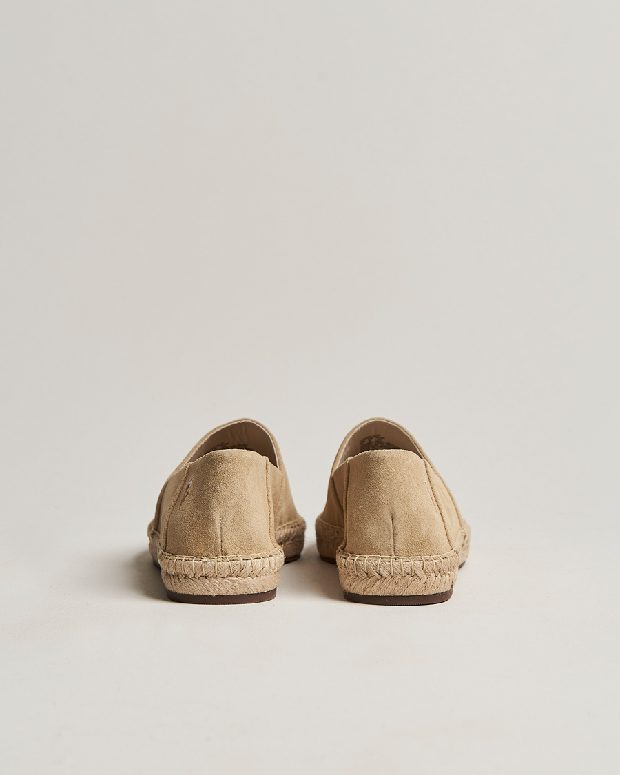 Herr | Polo Ralph Lauren Cevio Suede Espandrilles Bone | Polo Ralph Lauren | Cevio Suede Espandrilles Bone