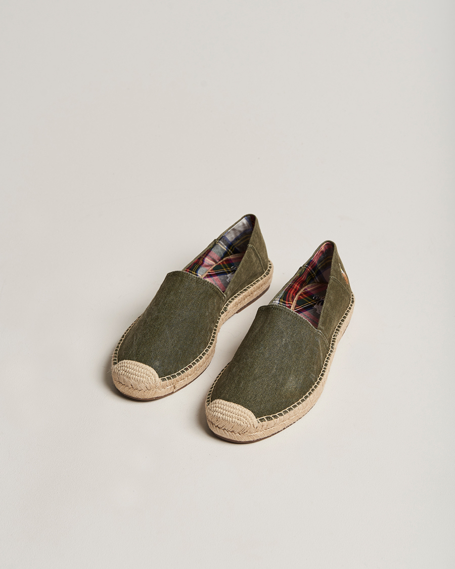 Herr | Espadriller | Polo Ralph Lauren | Cevio Canvas Espandrilles Canopy Green