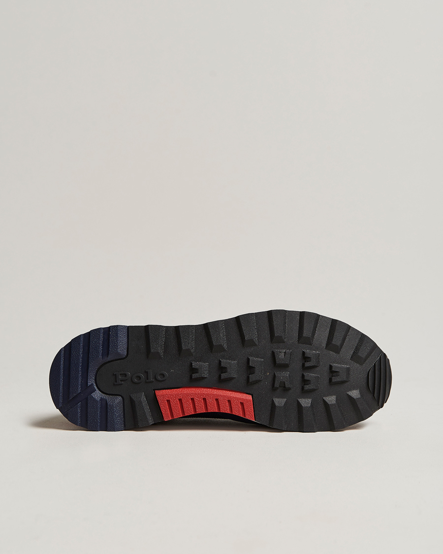 Herr | Polo Ralph Lauren Trackstr 200 Running Sneaker Hunter Navy | Polo Ralph Lauren | Trackstr 200 Running Sneaker Hunter Navy