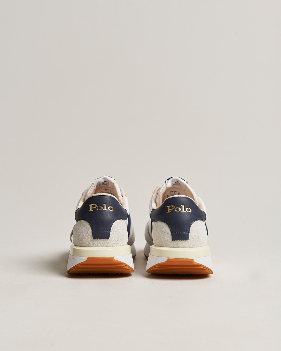 Herr | Polo Ralph Lauren Train 89 Running Sneaker White/Hunter Navy | Polo Ralph Lauren | Train 89 Running Sneaker White/Hunter Navy