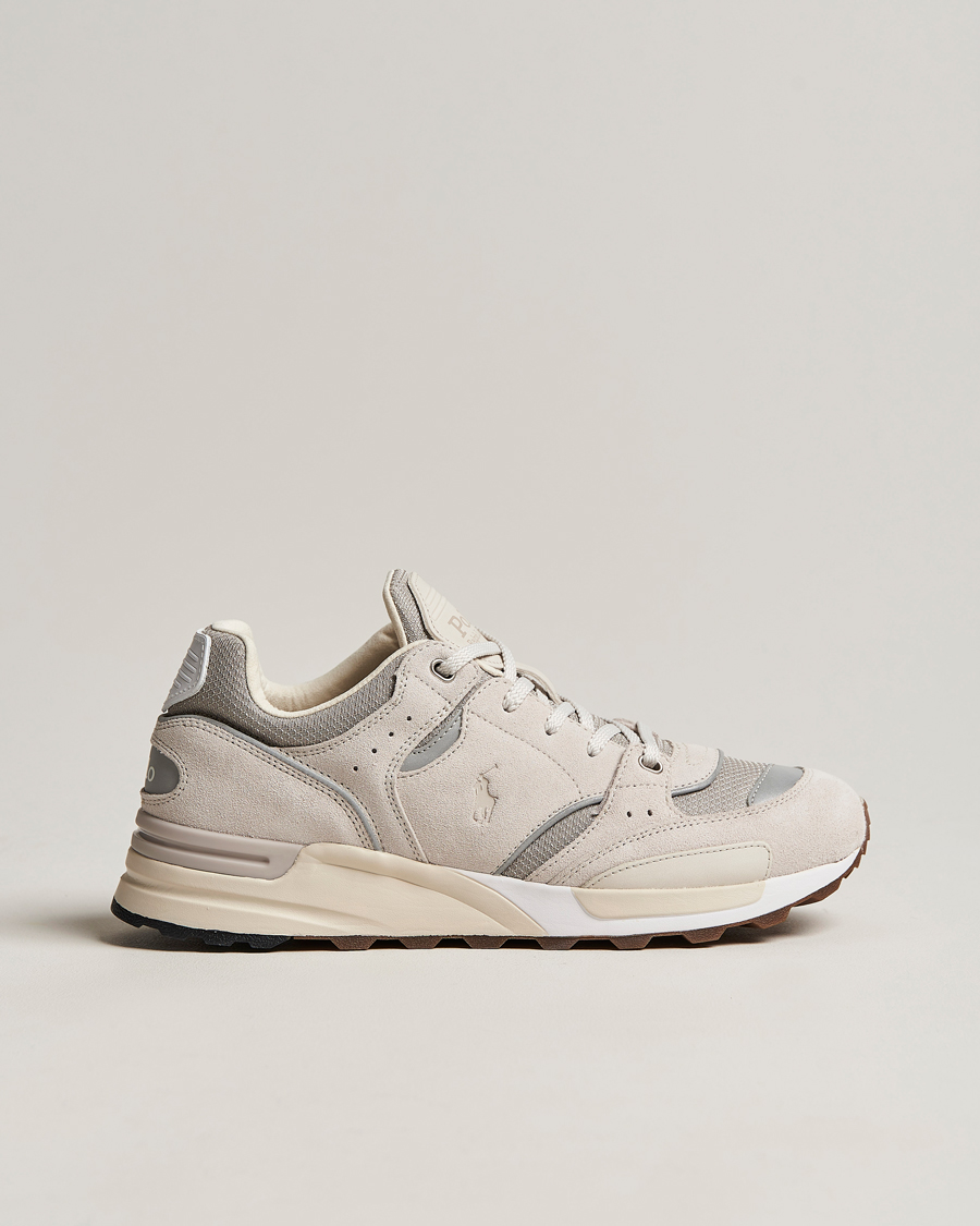 Herr | Polo Ralph Lauren Trackstr 200 Running Sneaker Dove Grey | Polo Ralph Lauren | Trackstr 200 Running Sneaker Dove Grey
