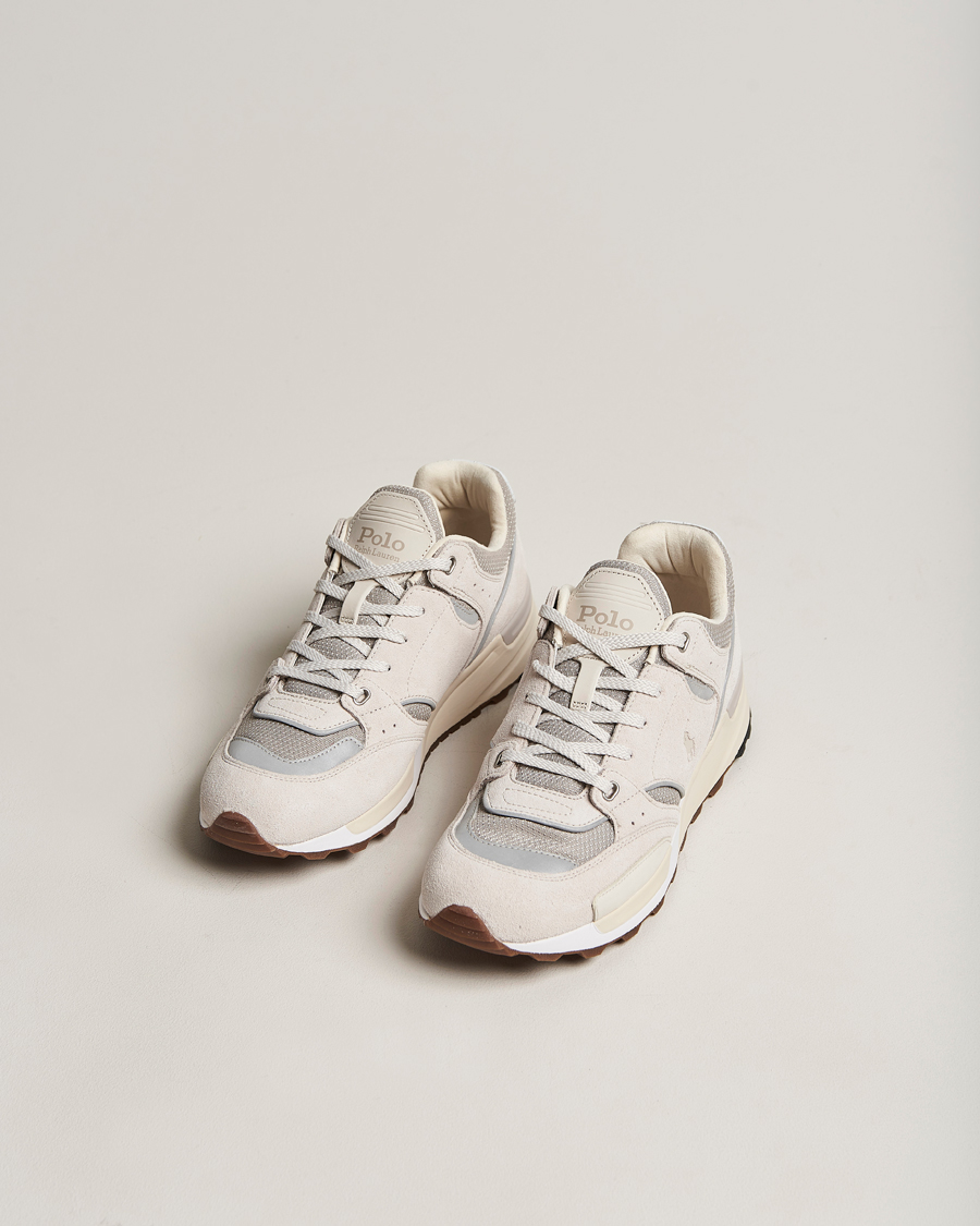 Herr | Polo Ralph Lauren Trackstr 200 Running Sneaker Dove Grey | Polo Ralph Lauren | Trackstr 200 Running Sneaker Dove Grey