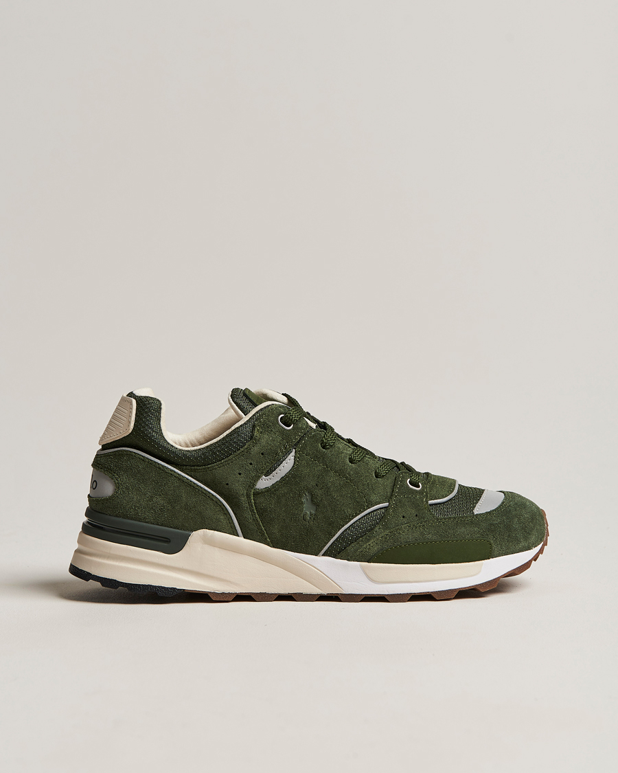 Herr | Trackstr 200 Running Sneaker Drab | Polo Ralph Lauren | Trackstr 200 Running Sneaker Drab
