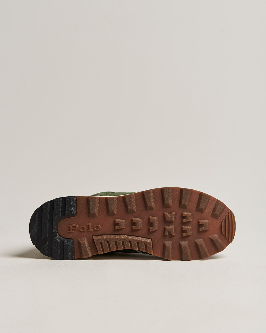 Herr | Trackstr 200 Running Sneaker Drab | Polo Ralph Lauren | Trackstr 200 Running Sneaker Drab