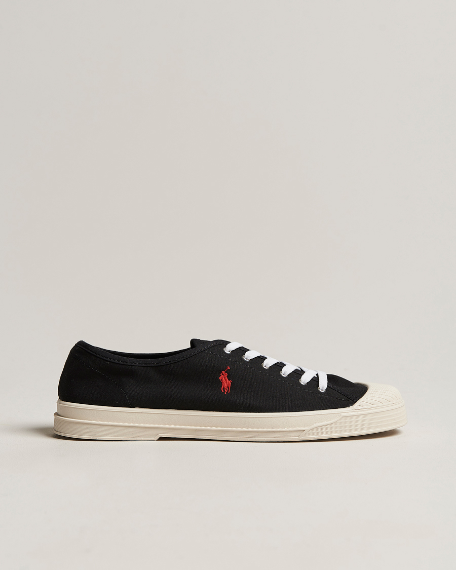 Herr | Polo Ralph Lauren Paloma Canvas Sneaker Black/Red | Polo Ralph Lauren | Paloma Canvas Sneaker Black/Red