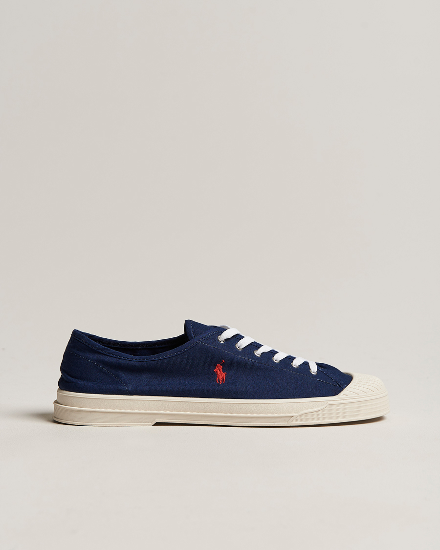 Herr | Polo Ralph Lauren Paloma Canvas Sneaker Newport Navy/Red | Polo Ralph Lauren | Paloma Canvas Sneaker Newport Navy/Red