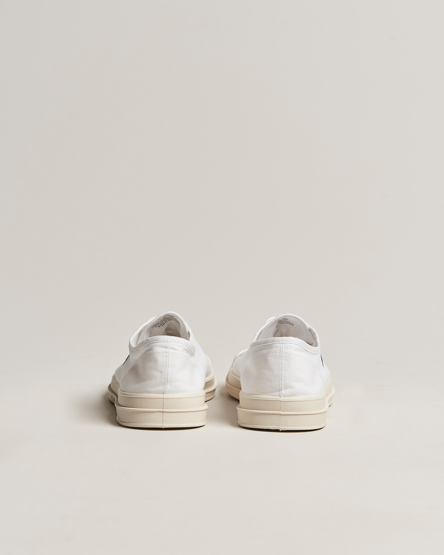 Herr | Polo Ralph Lauren Paloma Canvas Sneaker White/Navy | Polo Ralph Lauren | Paloma Canvas Sneaker White/Navy