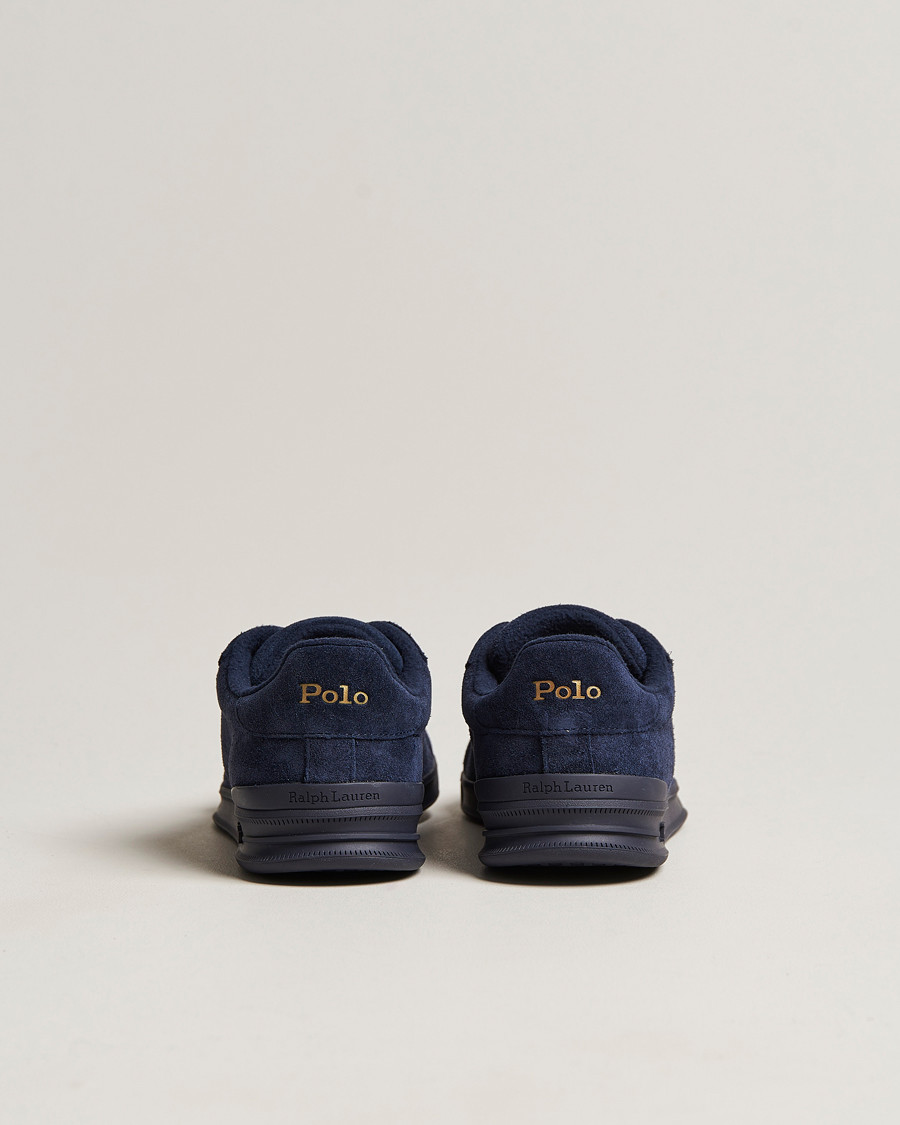 Herr | Polo Ralph Lauren Heritage Court Suede Sneaker Hunter Navy | Polo Ralph Lauren | Heritage Court Suede Sneaker Hunter Navy