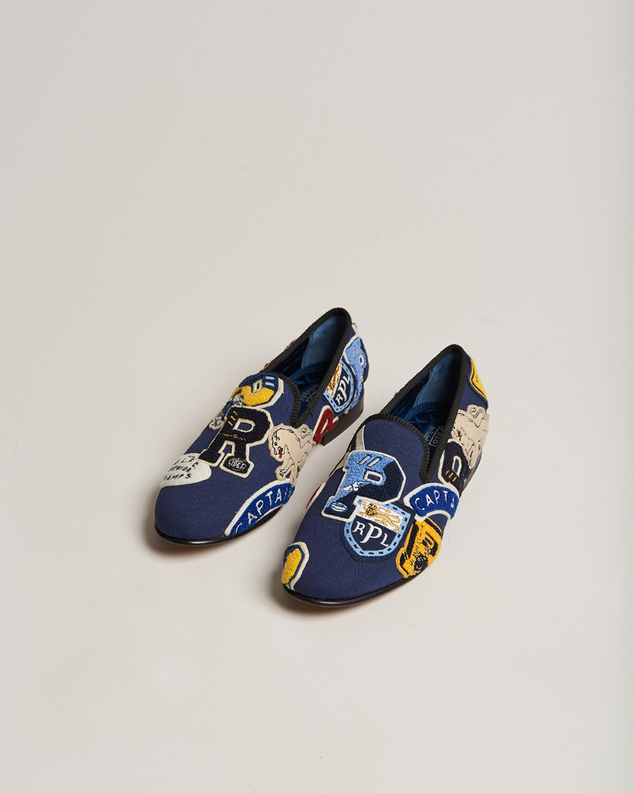 Herr | Polo Ralph Lauren Paxton Slipper Navy | Polo Ralph Lauren | Paxton Slipper Navy