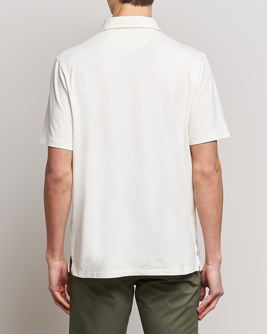 Herr | Pikéer | Polo Ralph Lauren | Cotton/Linen Polo Antique Cream