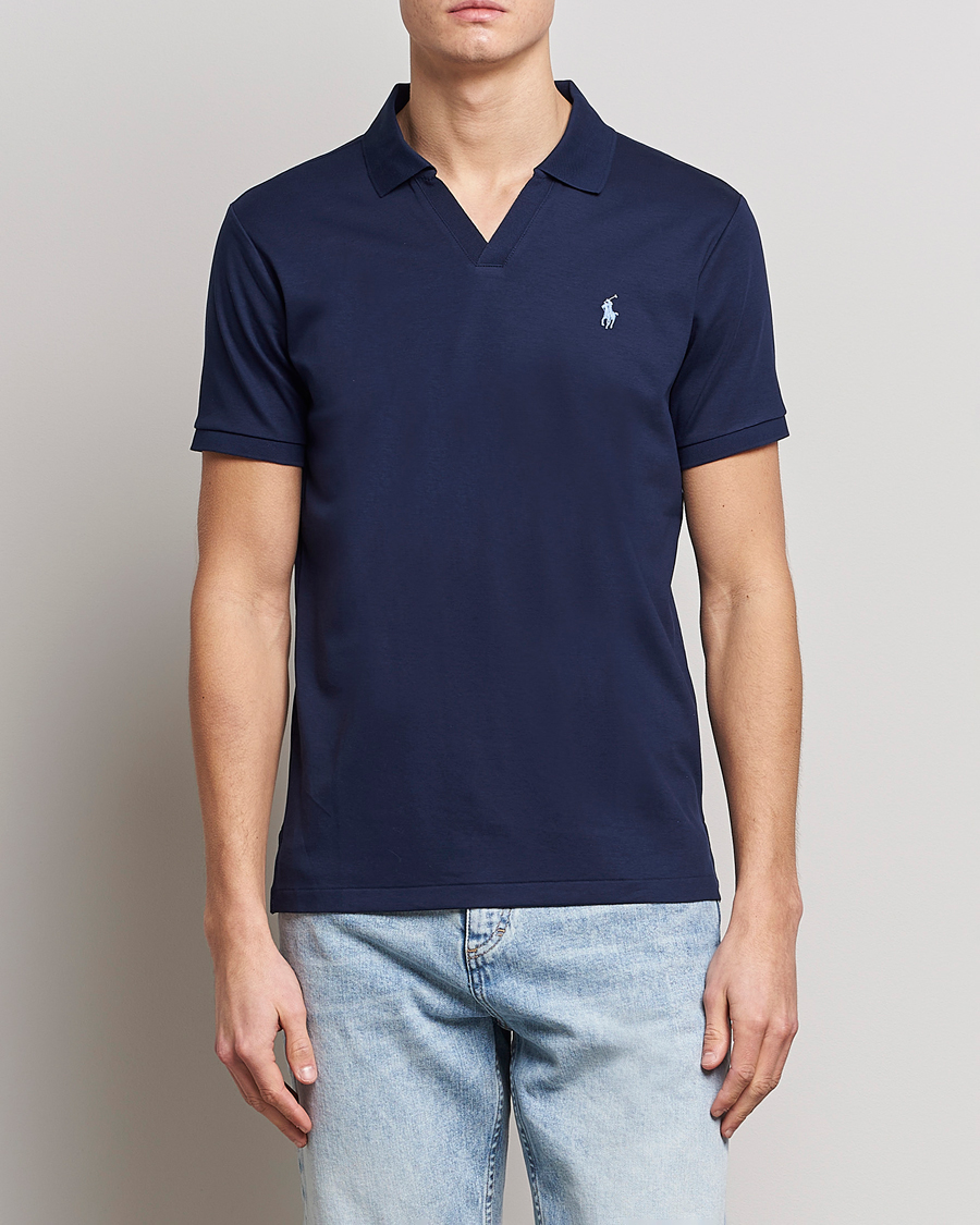 Herr | Pikéer | Polo Ralph Lauren | Pima Cotton Polo Refined Navy
