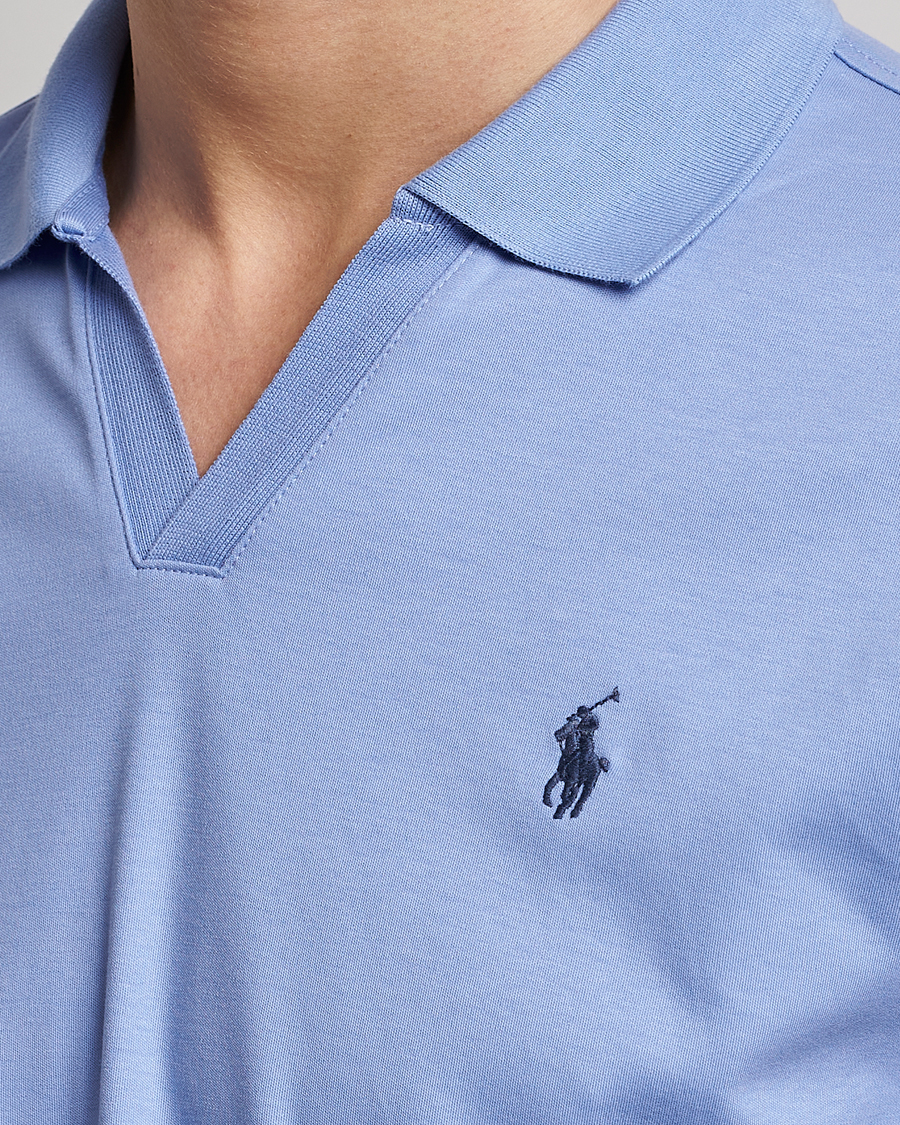 Herr | Pikéer | Polo Ralph Lauren | Luxury Pima Cotton Polo Lafayette Blue