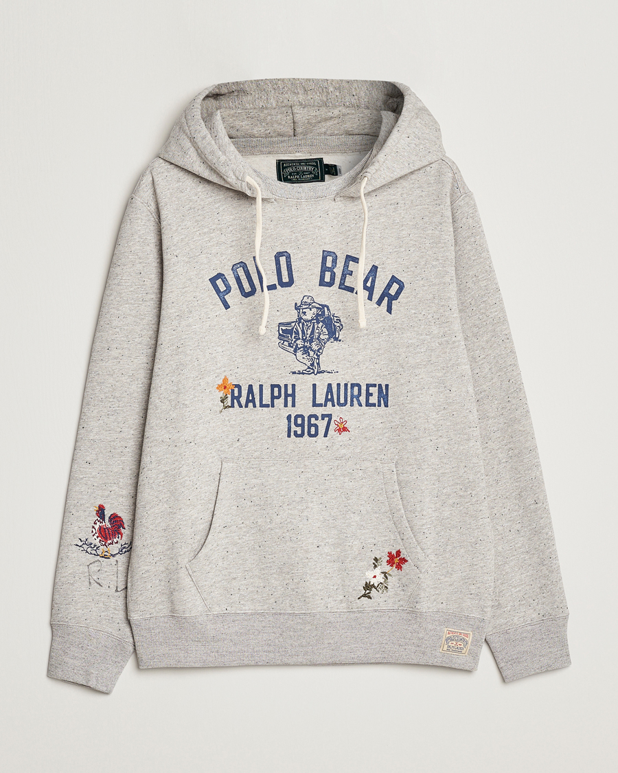 Herr | Tröjor | Polo Ralph Lauren | Vintage Fleece Polo Bear Hoodie Brooklyn Heather