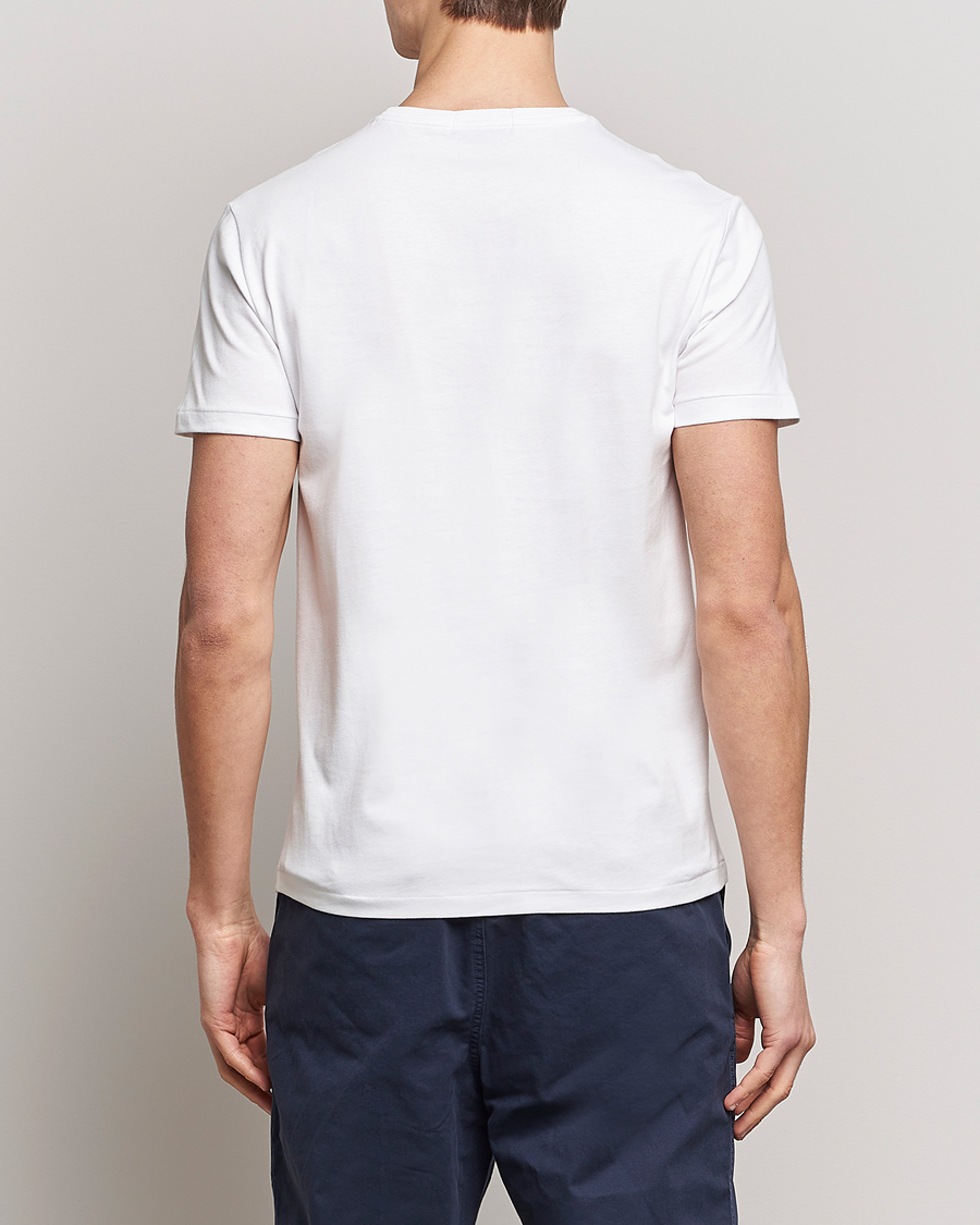 Herr | T-Shirts | Polo Ralph Lauren | Printed Heritage Bear Crew Neck T-Shirt White