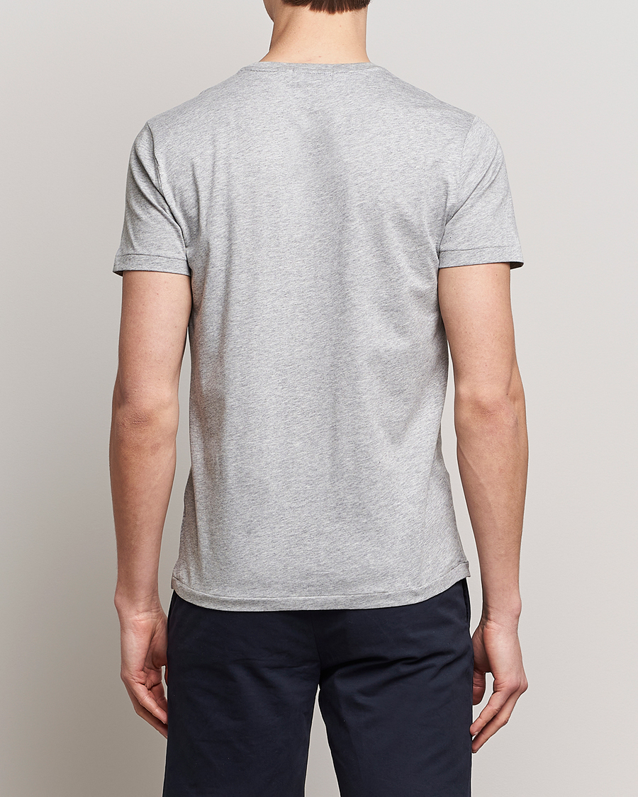 Herr | T-Shirts | Polo Ralph Lauren | Printed Heritage Bear Crew Neck T-Shirt Andover Heather