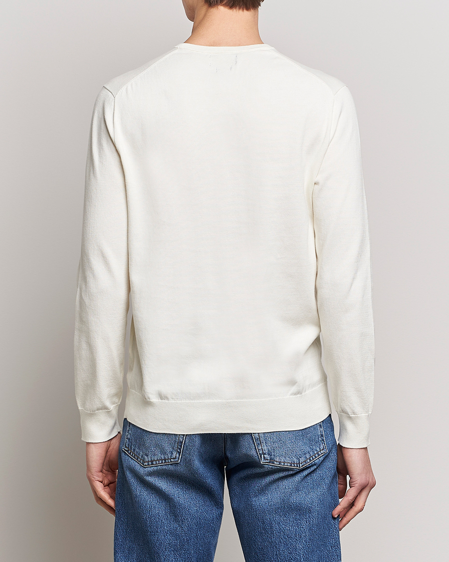 Herr | Tröjor | Polo Ralph Lauren | Cotton Crew Neck Sweater Antique Cream