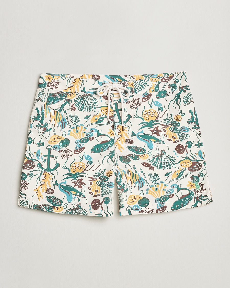 Herr | Badbyxor | Polo Ralph Lauren | Printed Swim Trunks Multi