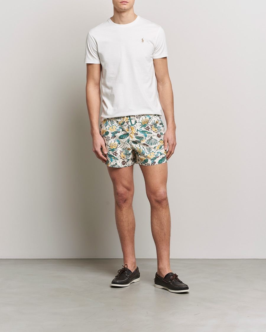 Herr | Badbyxor | Polo Ralph Lauren | Printed Swim Trunks Multi