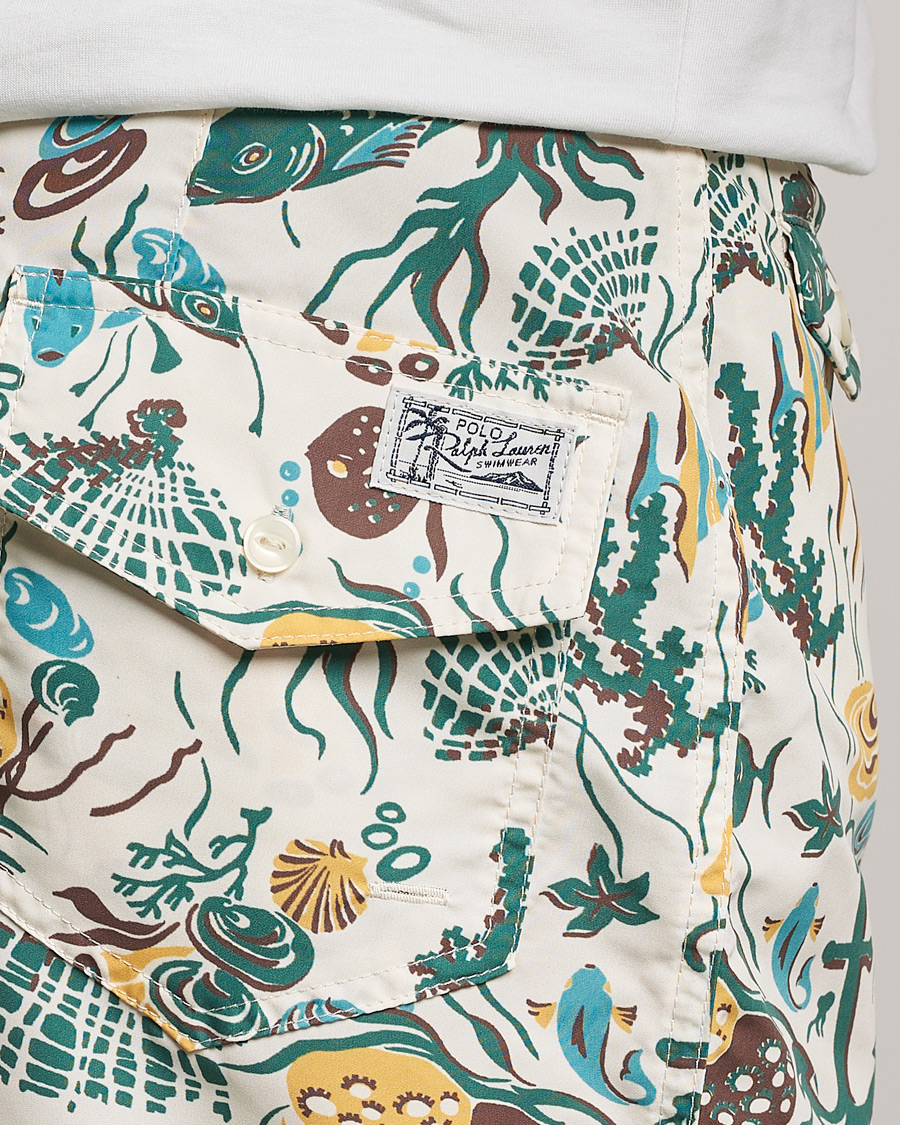 Herr | Badbyxor | Polo Ralph Lauren | Printed Swim Trunks Multi