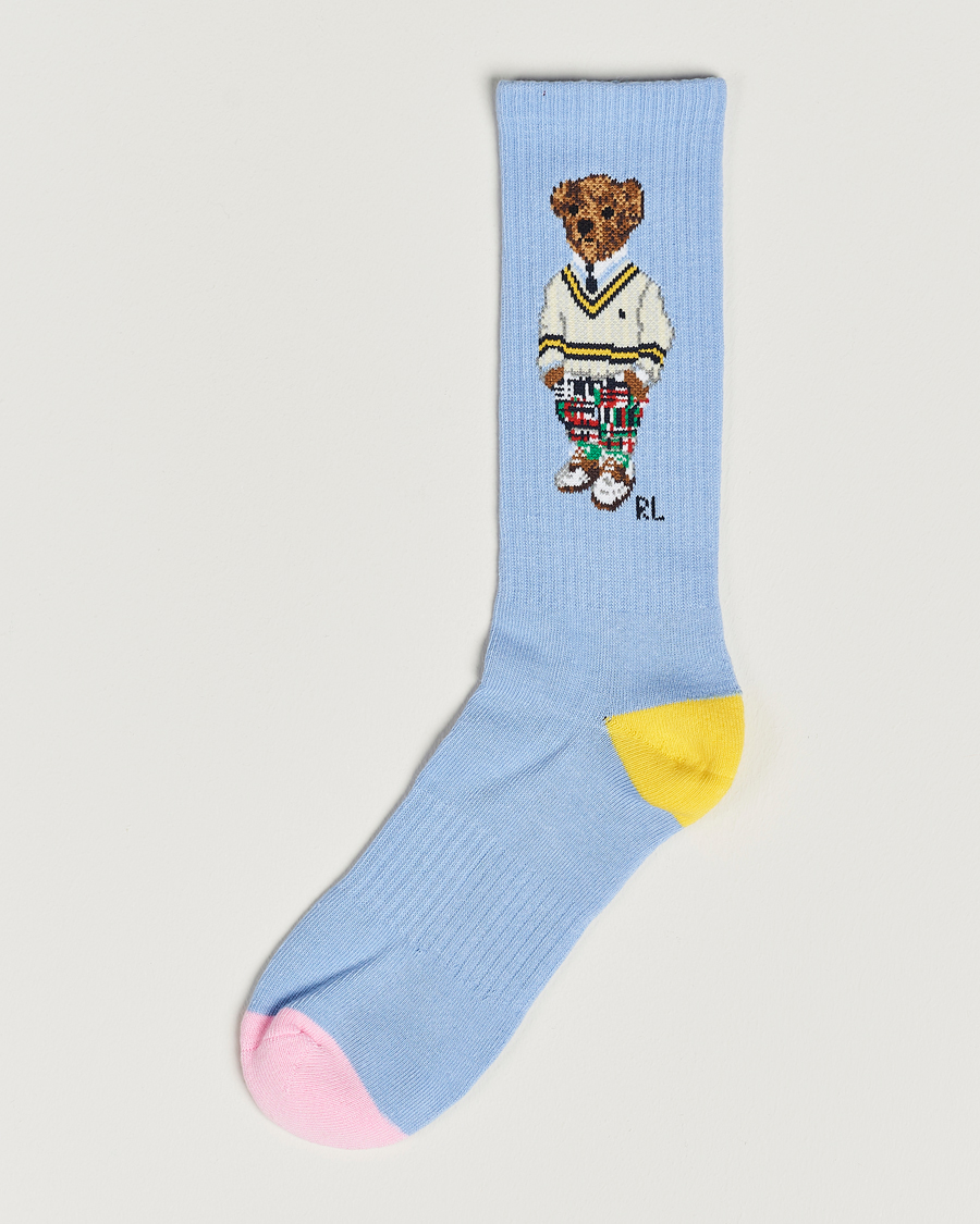 Herr | Underkläder | Polo Ralph Lauren | Cricket Bear Sock Blue Cricket