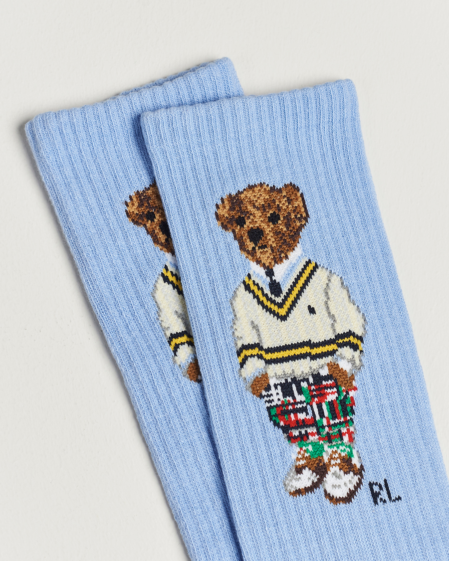 Herr | Underkläder | Polo Ralph Lauren | Cricket Bear Sock Blue Cricket