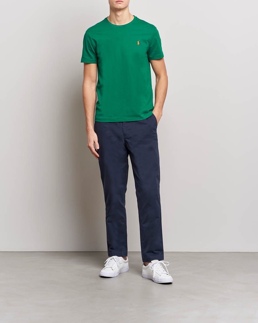 Herr | T-Shirts | Polo Ralph Lauren | Crew Neck T-Shirt Primary Green