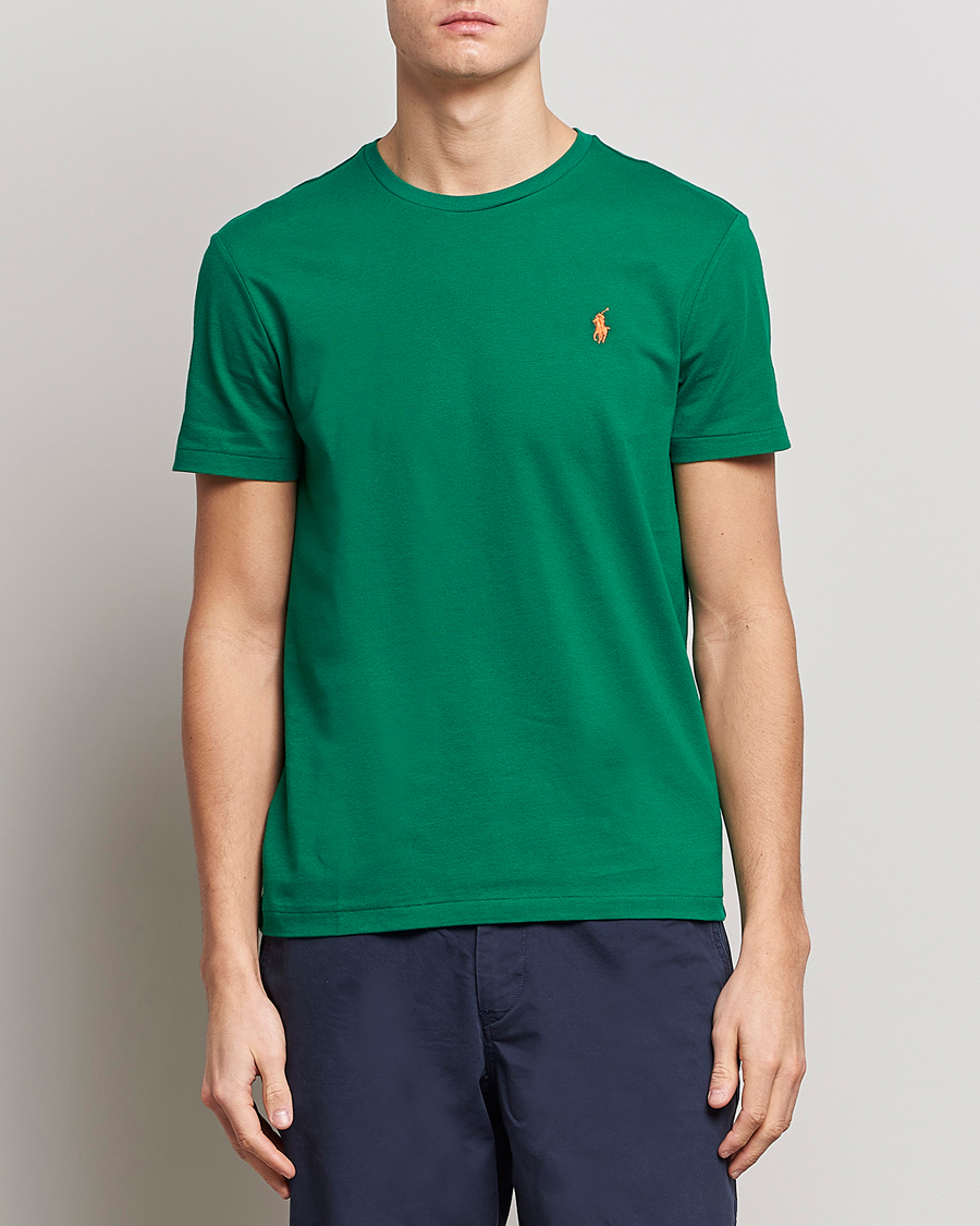 Herr | T-Shirts | Polo Ralph Lauren | Crew Neck T-Shirt Primary Green