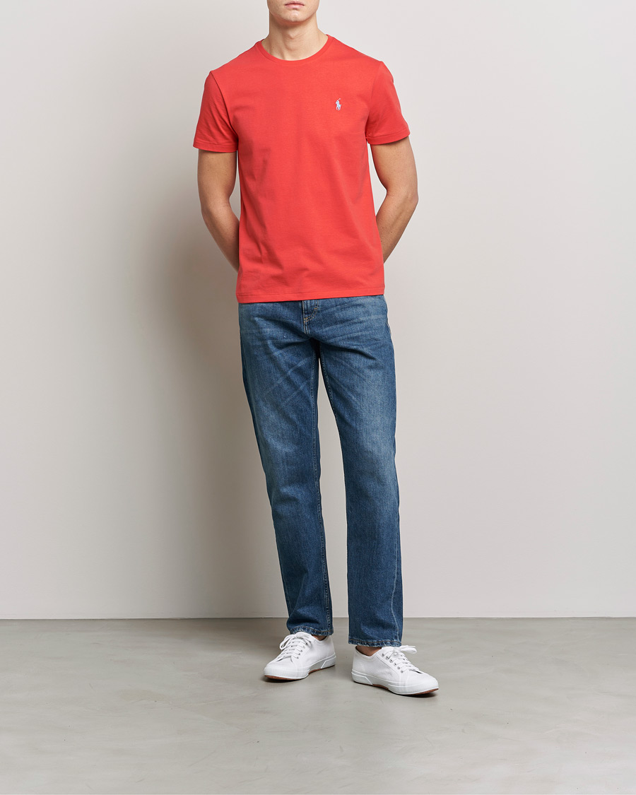 Herr | T-Shirts | Polo Ralph Lauren | Crew Neck T-Shirt Red Reef