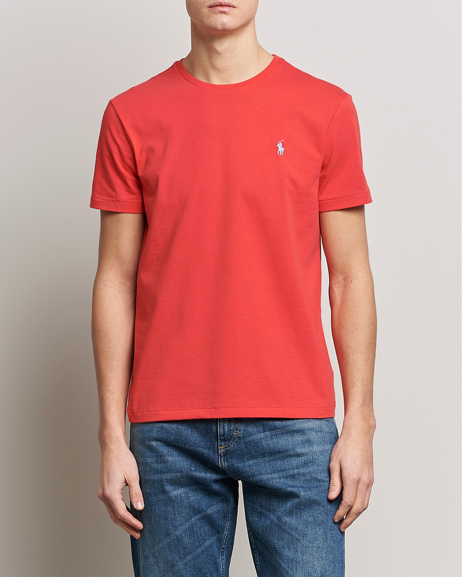 Herr | T-Shirts | Polo Ralph Lauren | Crew Neck T-Shirt Red Reef