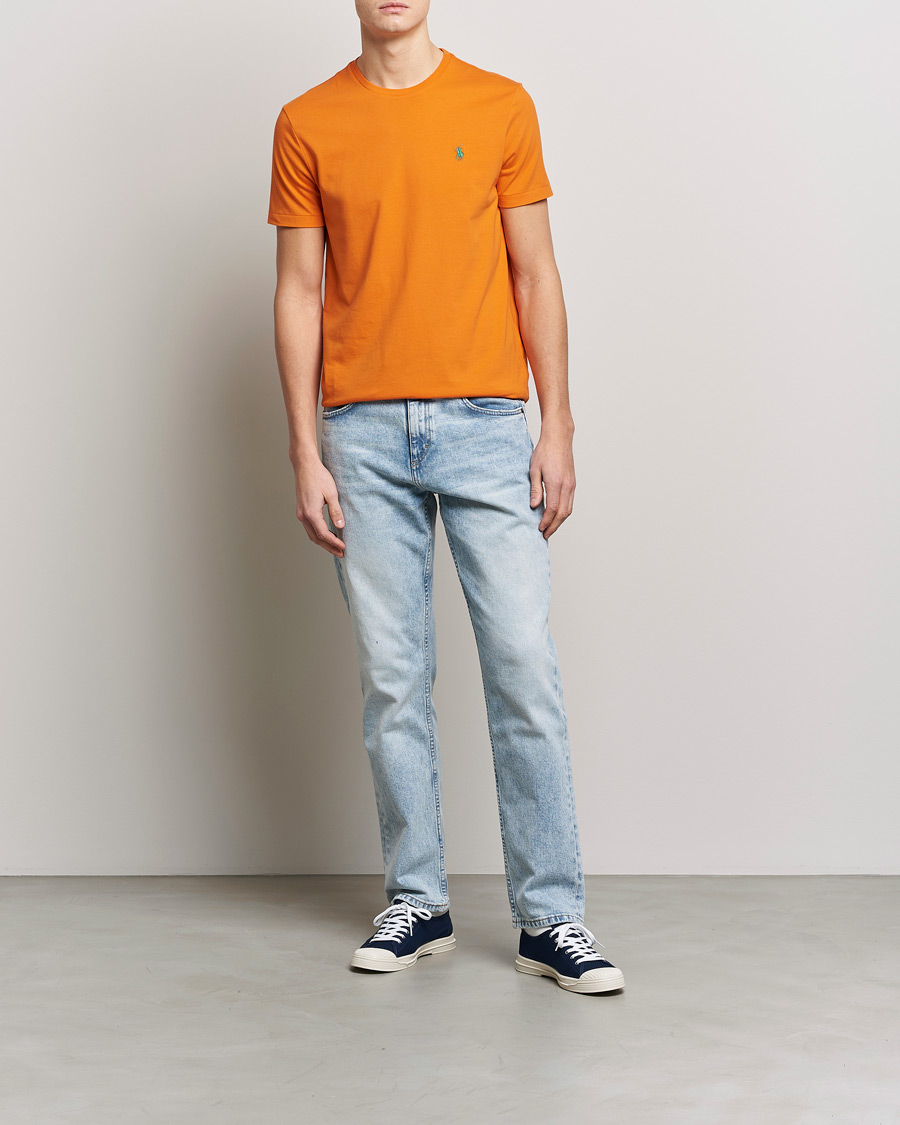 Herr | T-Shirts | Polo Ralph Lauren | Crew Neck T-Shirt Optic Orange