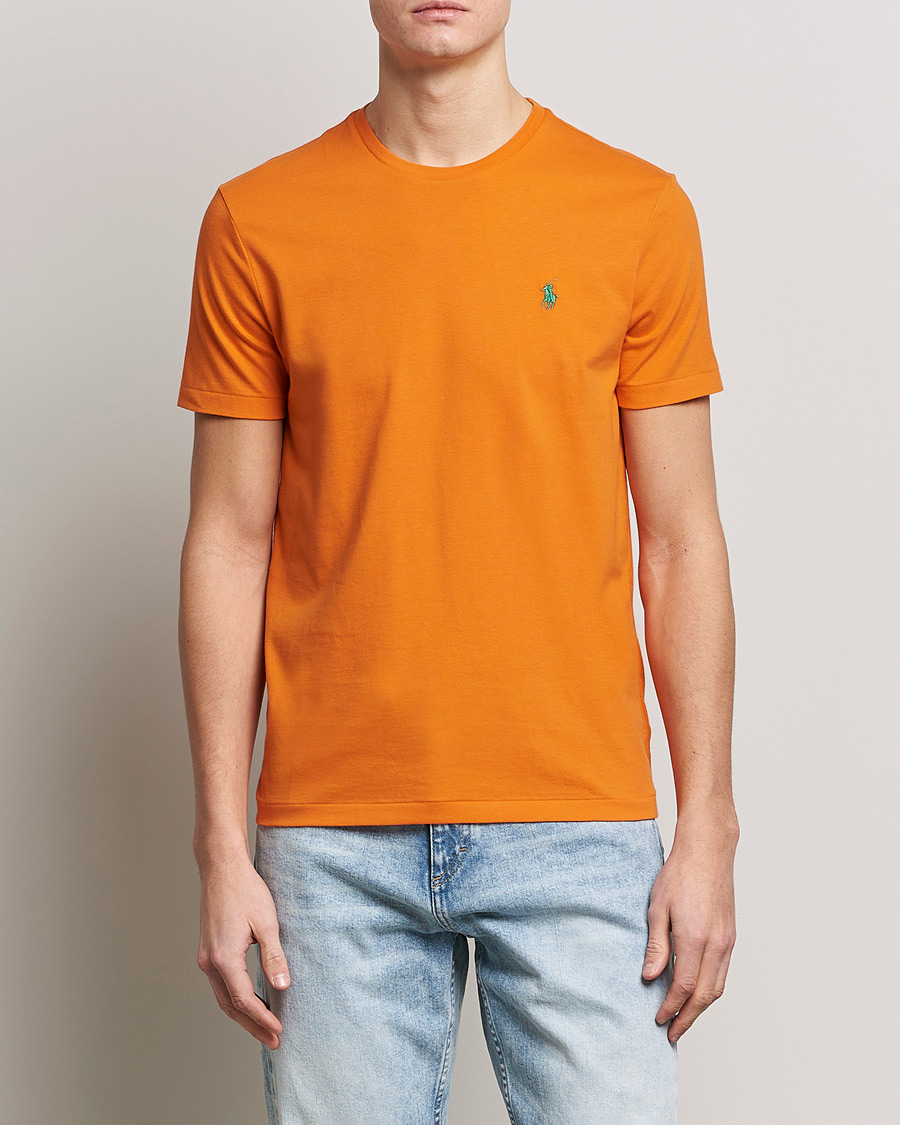 Herr | T-Shirts | Polo Ralph Lauren | Crew Neck T-Shirt Optic Orange