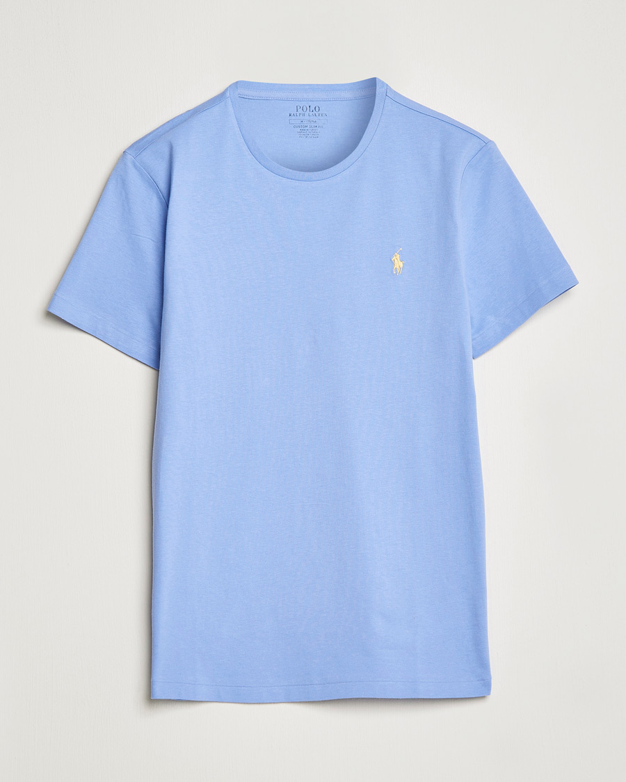Herr | T-Shirts | Polo Ralph Lauren | Crew Neck T-Shirt Lafayette Blue