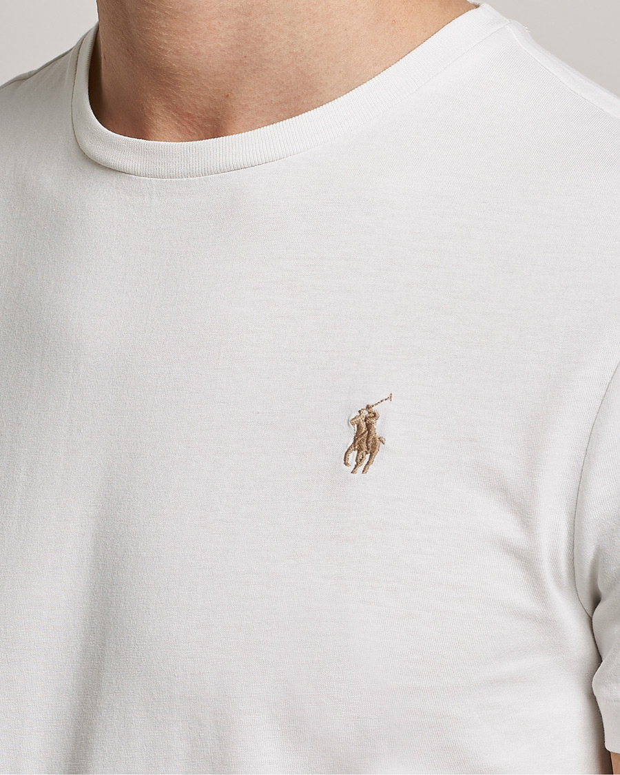 Herr | T-Shirts | Polo Ralph Lauren | Crew Neck T-Shirt Deckwash White