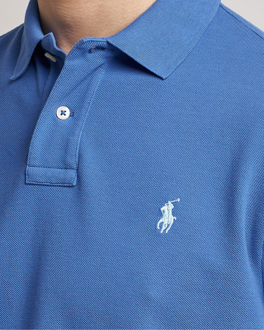Herr | Pikéer | Polo Ralph Lauren | Custom Slim Fit Polo Maidstone Blue