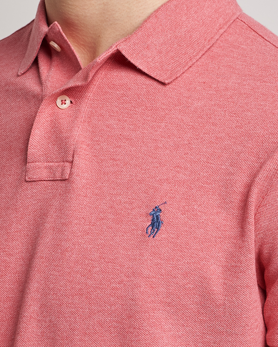 Herr | Pikéer | Polo Ralph Lauren | Custom Slim Fit Polo Highland Rose Heather