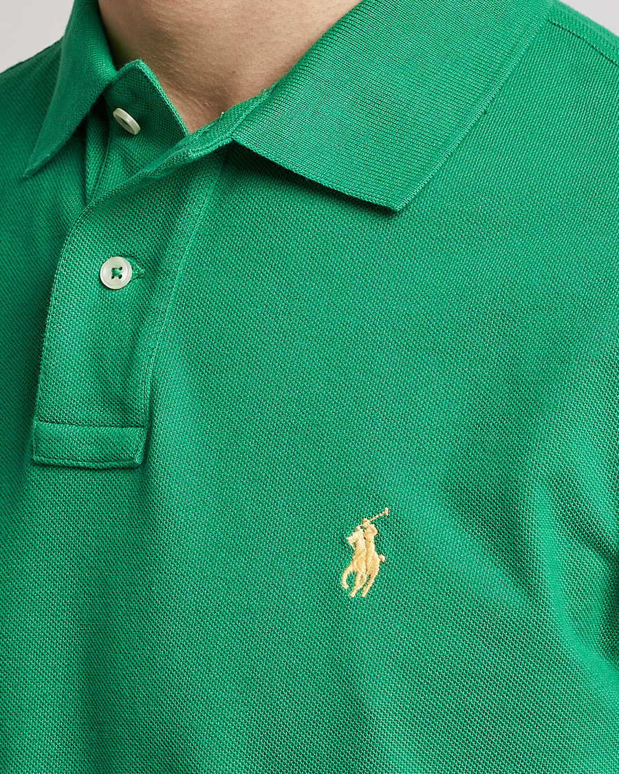 Herr | Pikéer | Polo Ralph Lauren | Custom Slim Fit Polo Optic Green